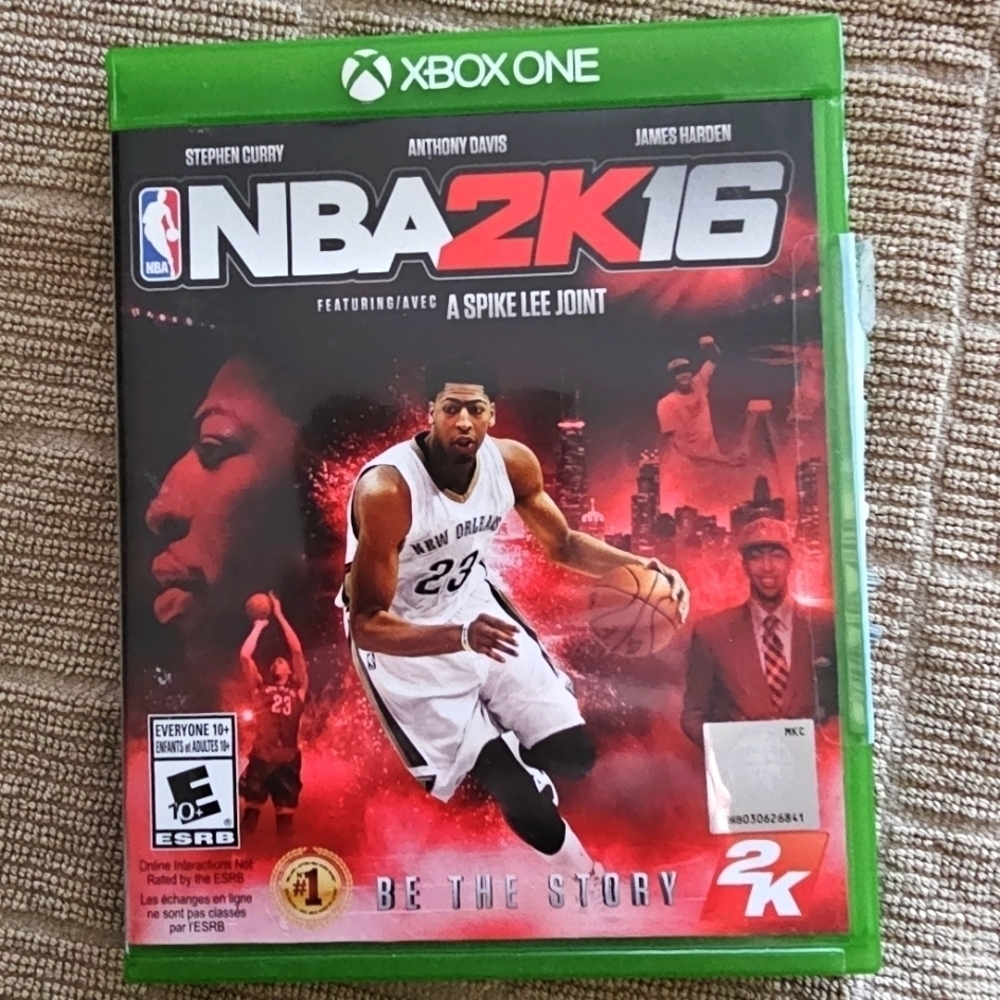 NBA 2K16 XBOX One game